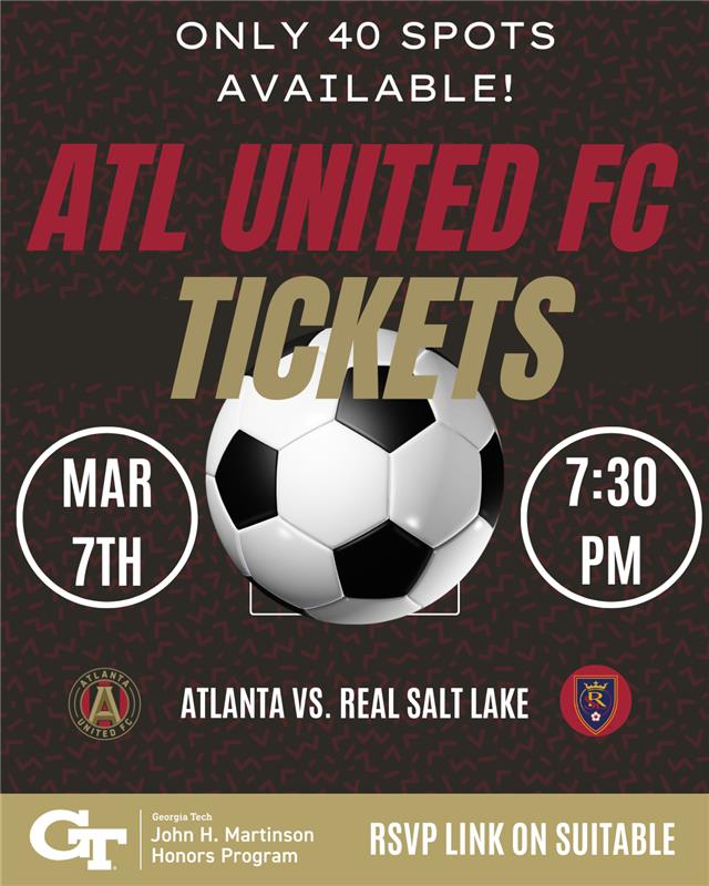 Ad for JMHP night at the Atlanta United game