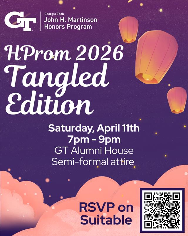 Ad for spring 2026 HProm