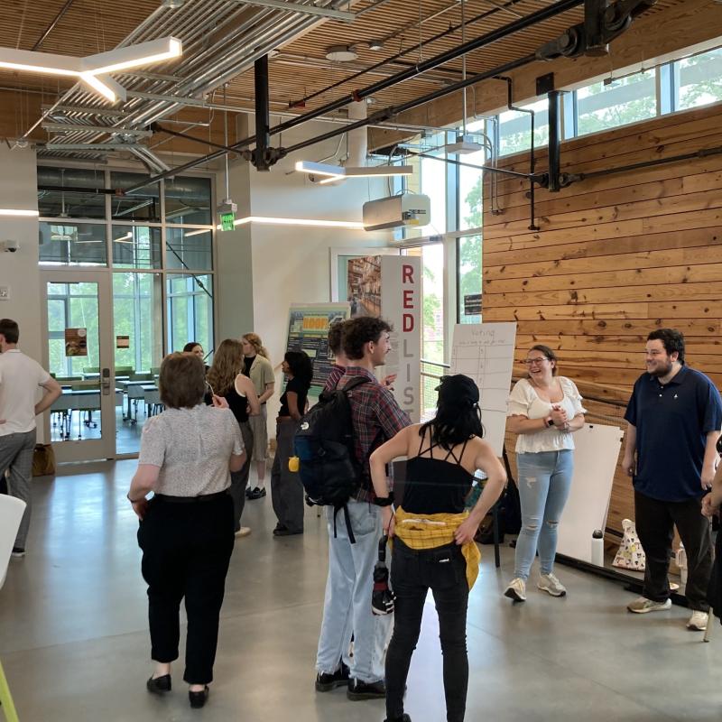 Dr. Garcia's students present their research