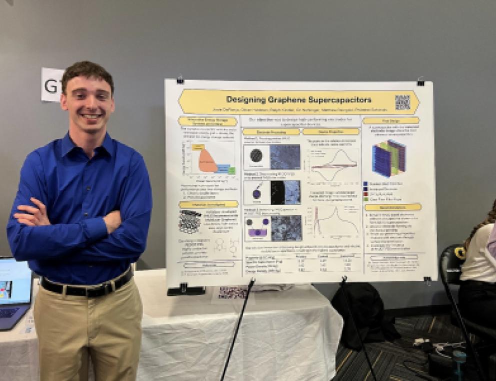Matthew Reingold at the Capstone Expo
