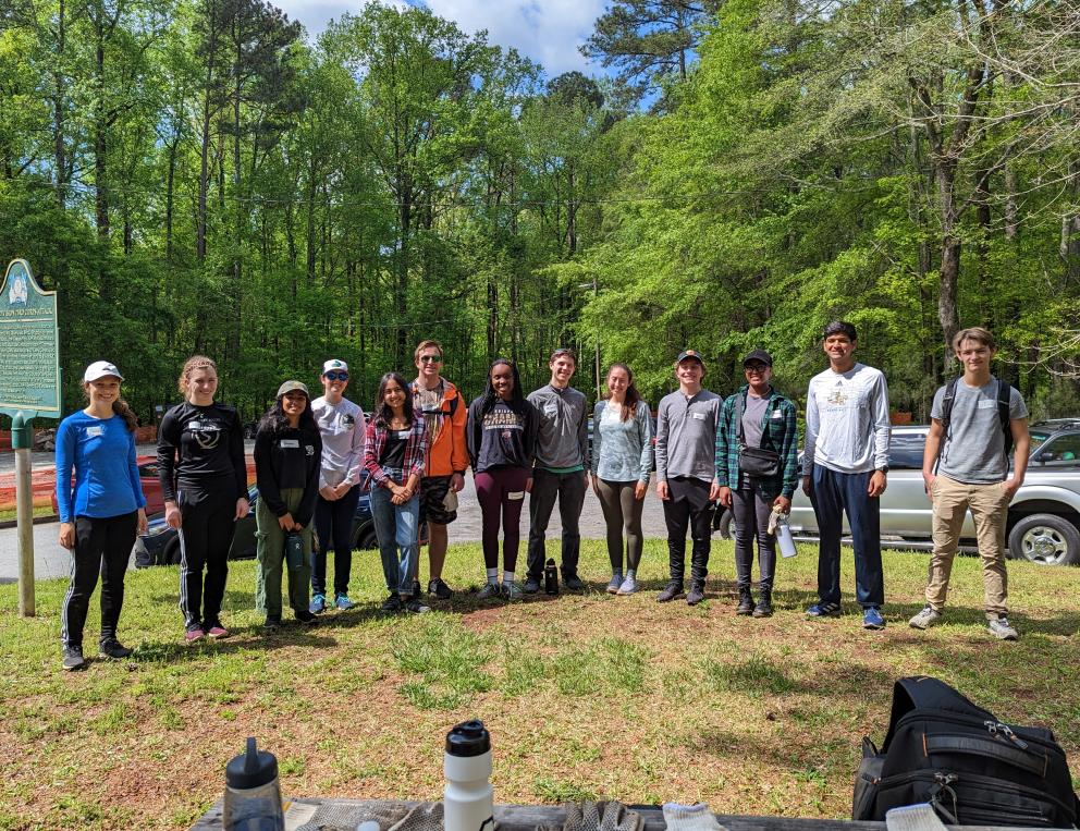 HP student volunteering for Trees Atlanta